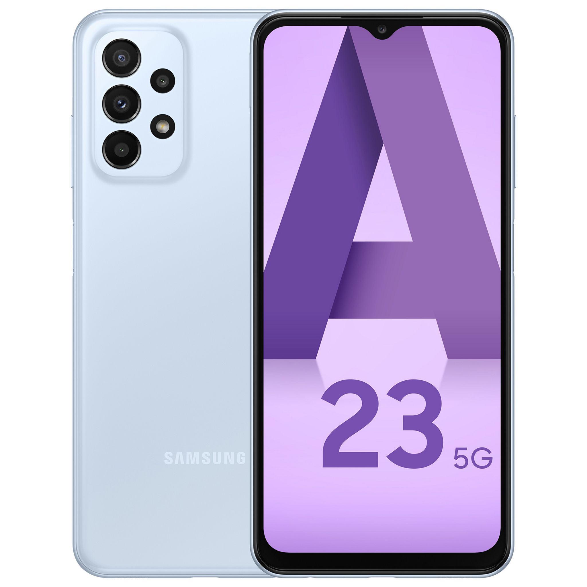 Voir la diapositive 1 : SAMSUNG Galaxy A23 5G 128Go - Bleu