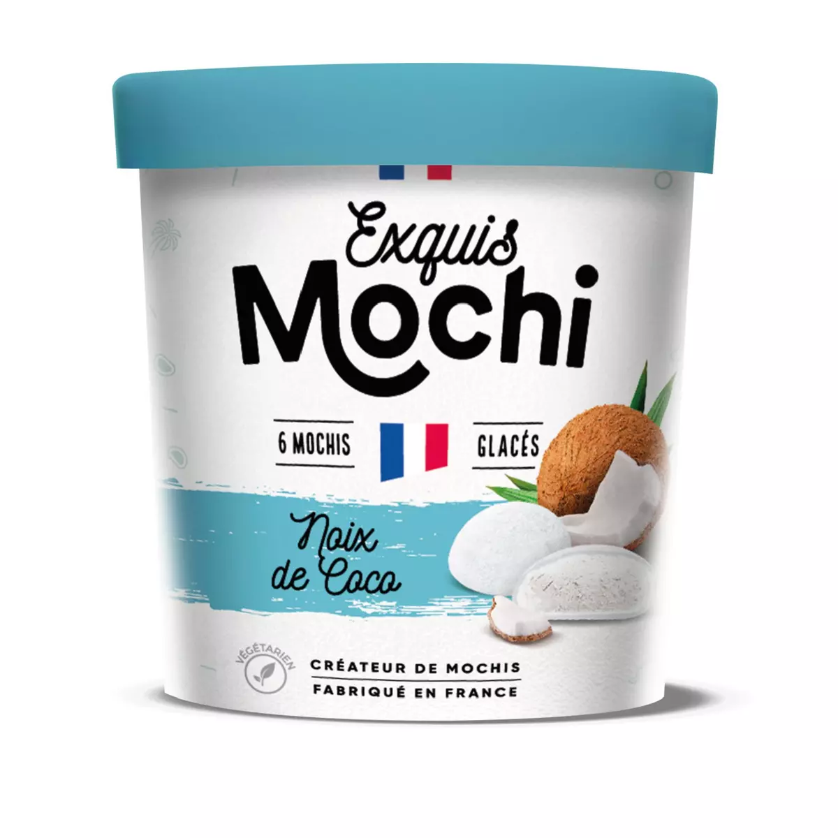 EXQUIS MOCHI Mochis glacés noix de coco 6 pièces 180g