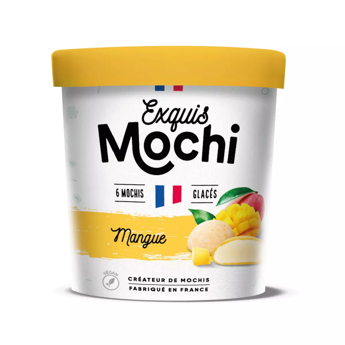 EXQUIS MOCHI Mochis glacé mangue 6 pièces