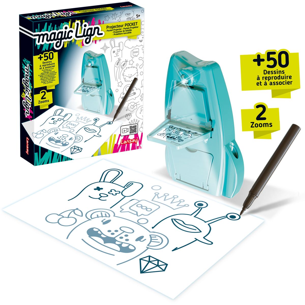 LANSAY Magic Lign projecteur pocket