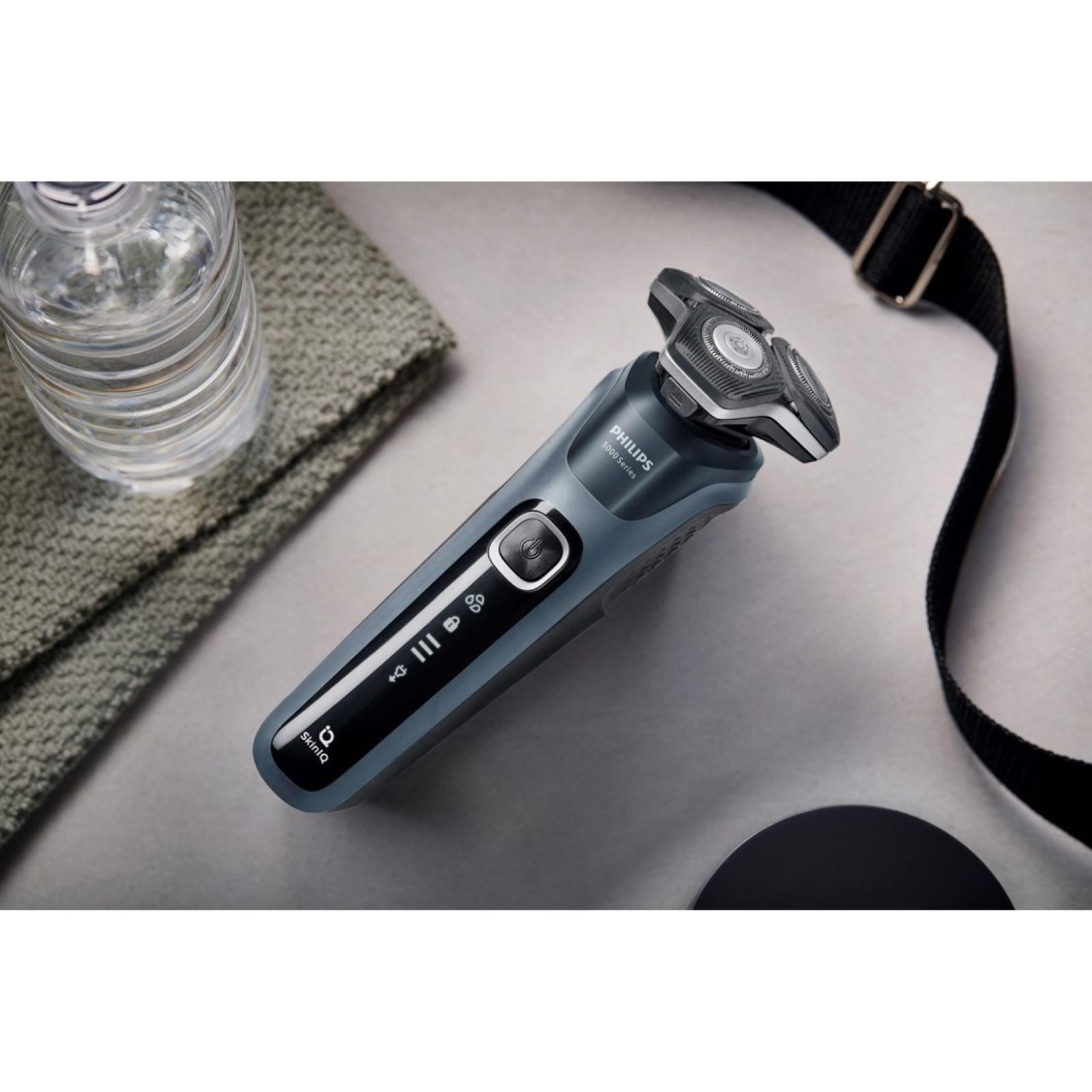 Voir la diapositive 4 : PHILIPS Rasoir électrique S5880/50 - Bleu océan