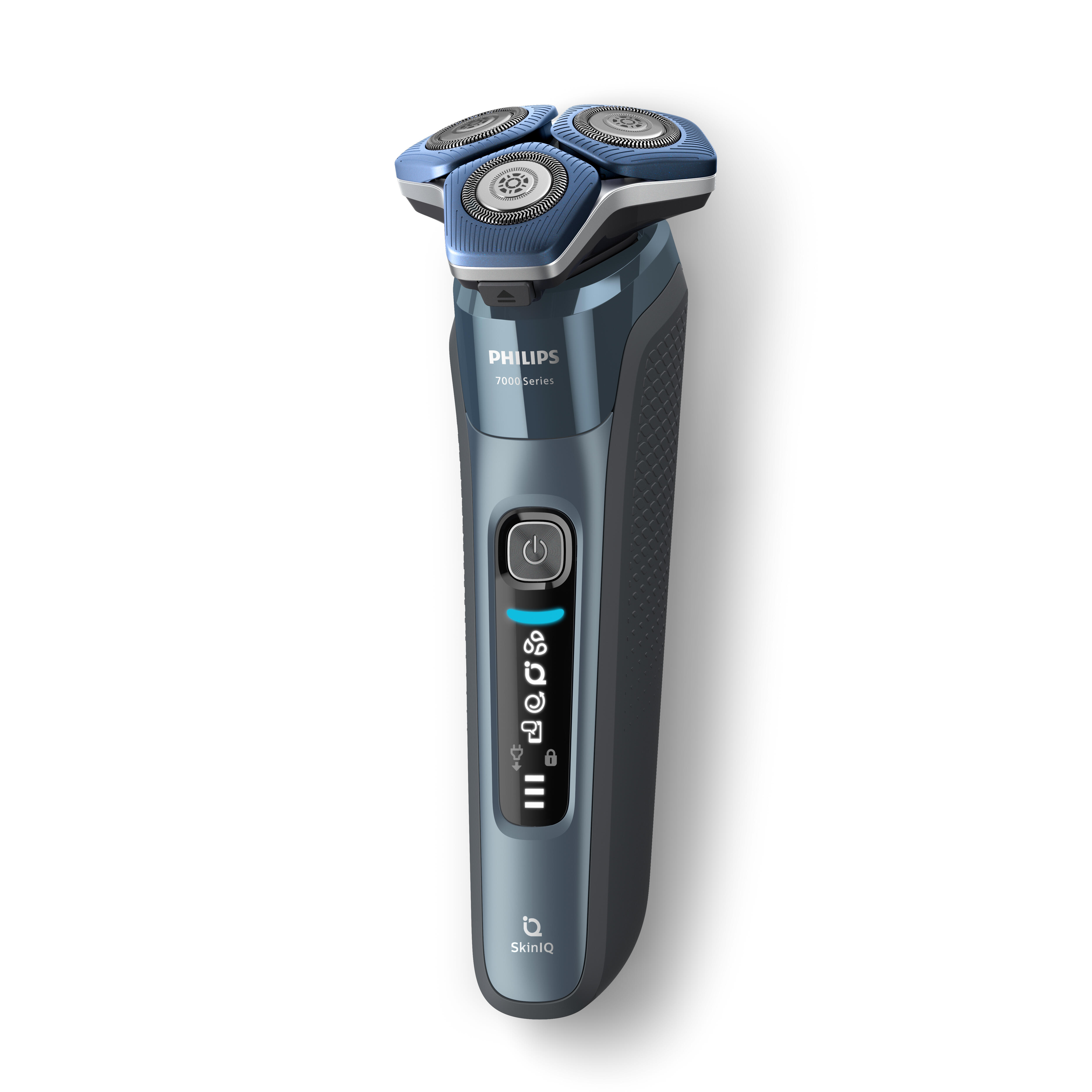 Voir la diapositive 3 : PHILIPS Tondeuse électrique S7882/55 - Bleu glacier