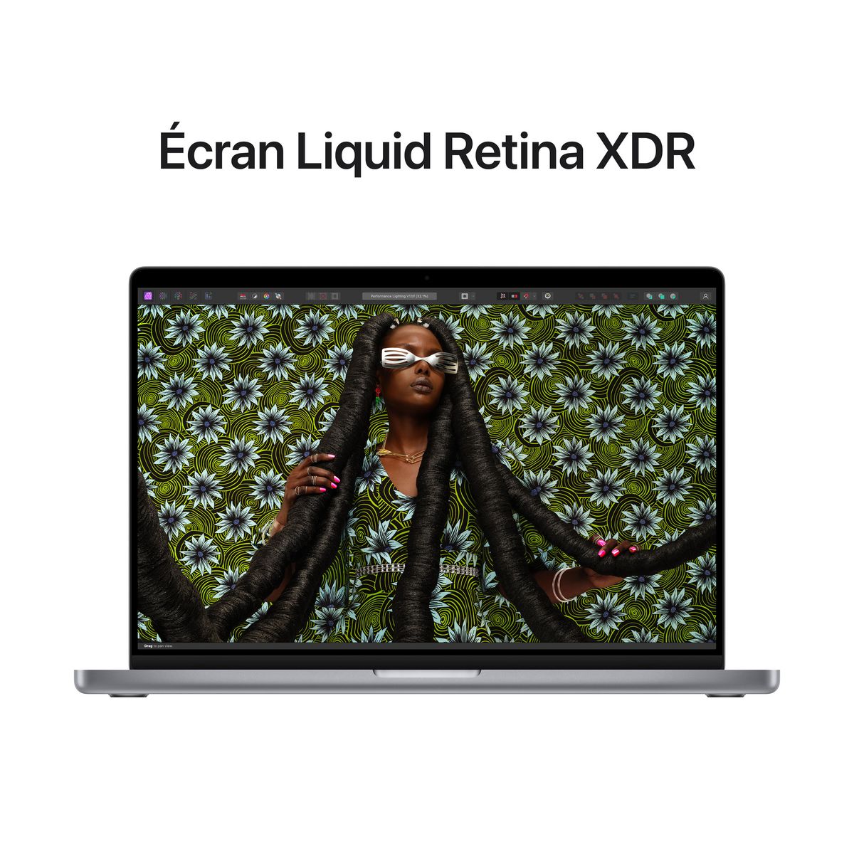 APPLE Macbook Pro 14 pouces - Puce M2 Pro - 16 Go RAM - 512 Go SSD - Gris Sidéral