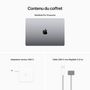 Voir la diapositive 6 : APPLE Macbook Pro 14 pouces - Puce M2 Pro - 16 Go RAM - 512 Go SSD - Gris Sidéral