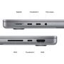 Voir la diapositive 8 : APPLE Macbook Pro 14 pouces - Puce M2 Pro - 16 Go RAM - 512 Go SSD - Gris Sidéral