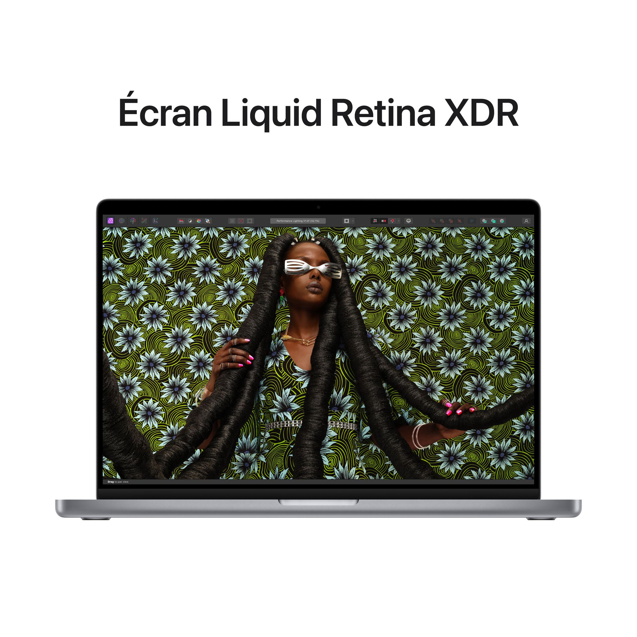 Voir la diapositive 2 : APPLE Macbook Pro 16 pouces - Puce M2 - 16 Go RAM - 512 Go SSD - Gris