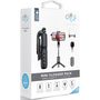Voir la diapositive 2 : BIGBEN Clipeyz Mini Vlogger Pack - Noir