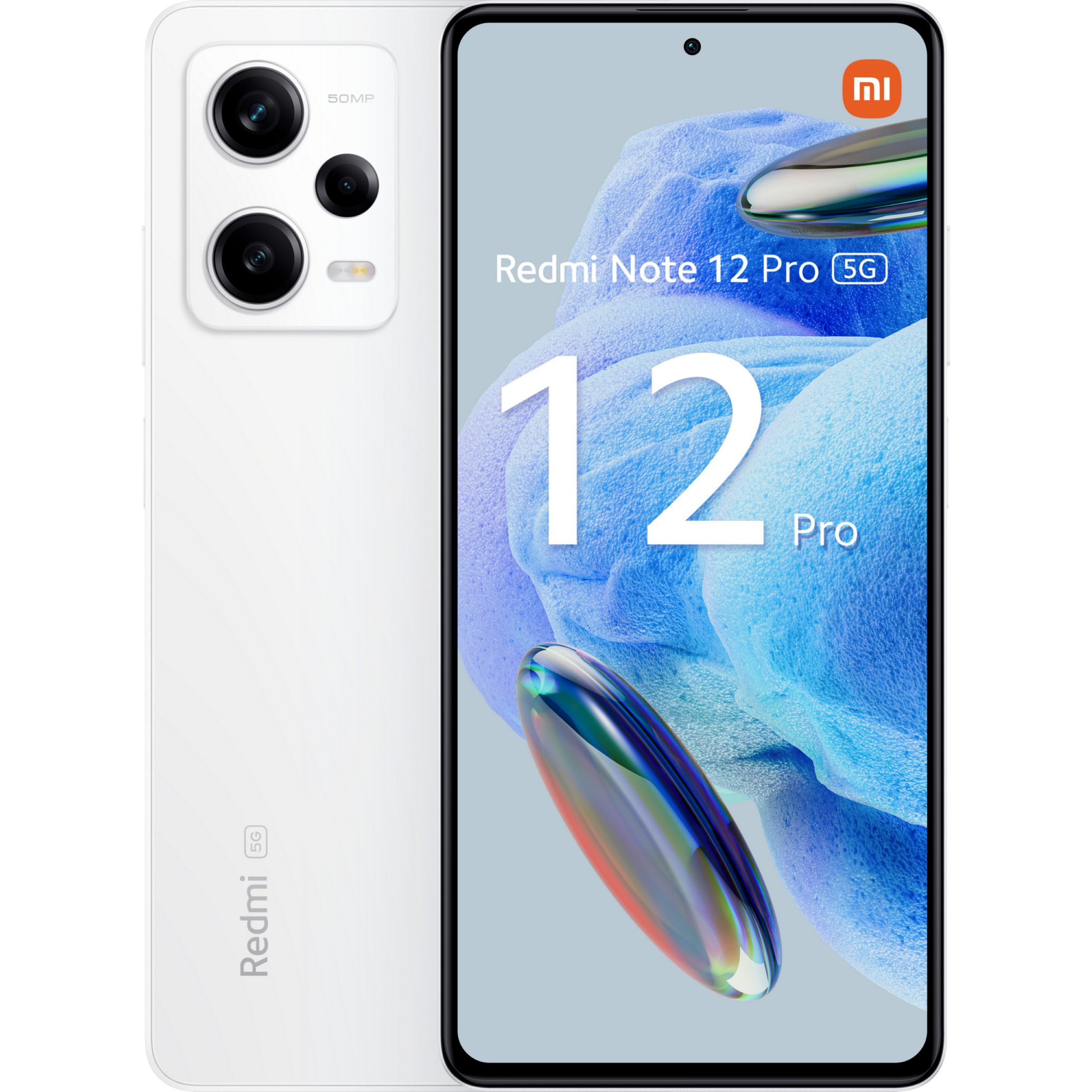 Voir la diapositive 1 : XIAOMI Redmi Note 12 Pro 5G 128Go - Blanc