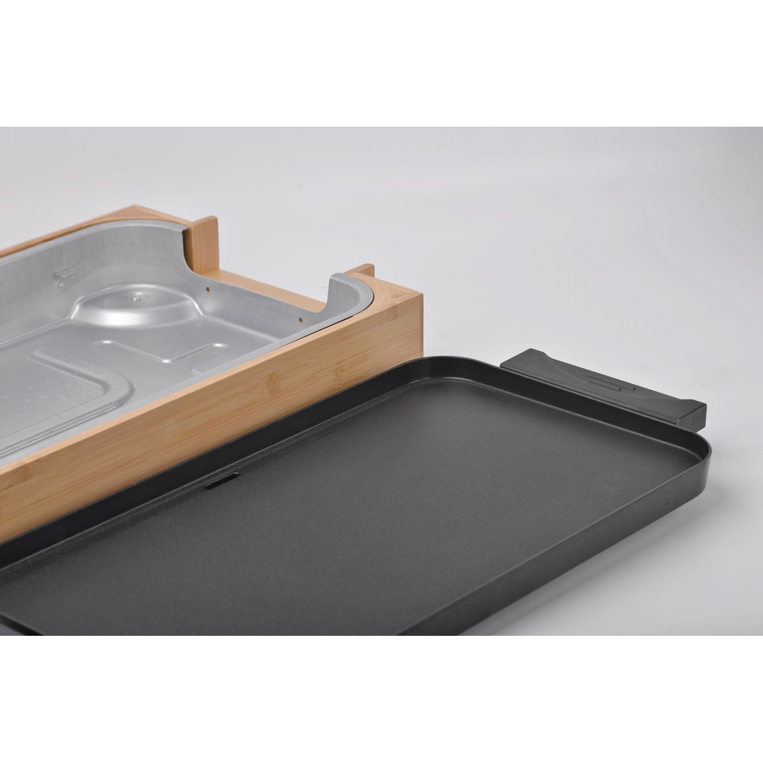Voir la diapositive 4 : QILIVE Plancha électrique Q.5378 - Bois
