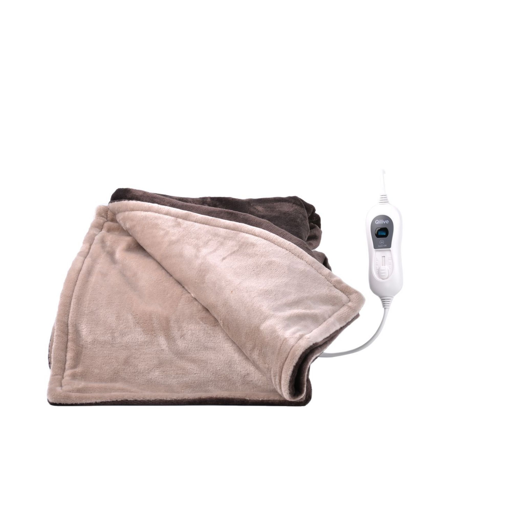 QILIVE Couverture chauffante Q.5463 - Marron