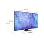 Voir la diapositive 4 : SAMSUNG TQ65Q80CATXXC TV QLED 4K Ultra HD 163 CM Smart TV