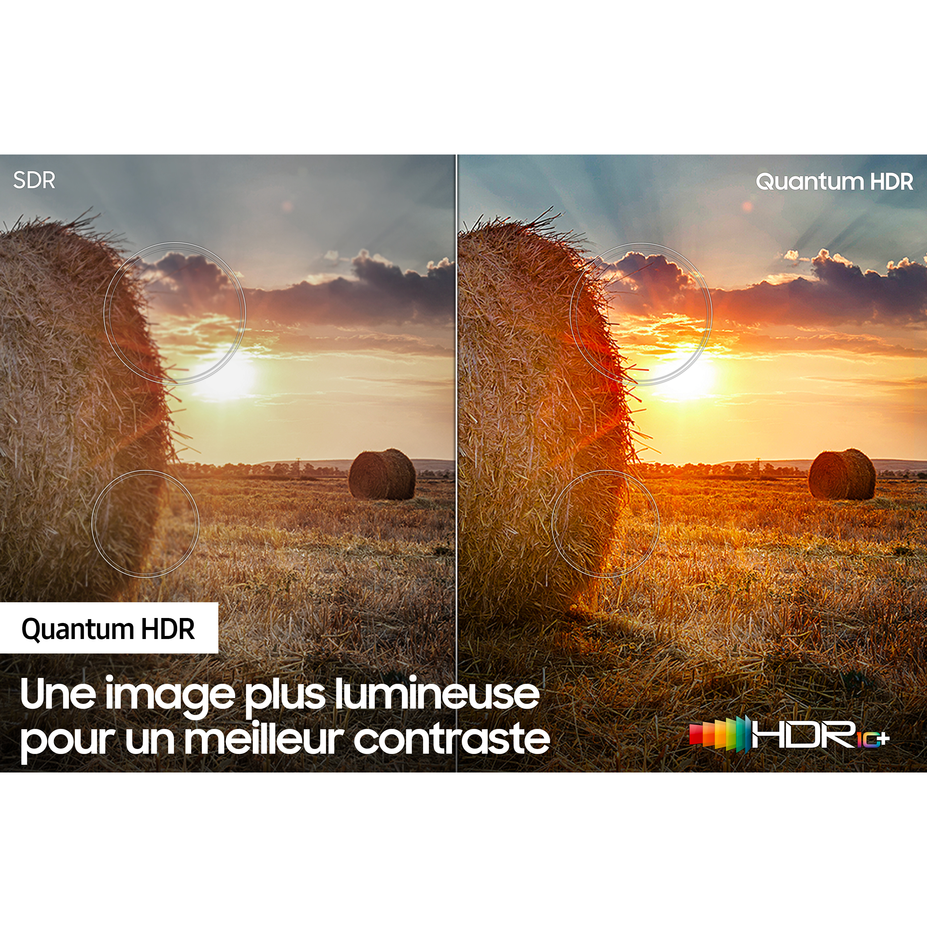 Voir la diapositive 4 : SAMSUNG TQ65Q60CAUXXC TV QLED 4K Ultra HD 163 cm Smart TV