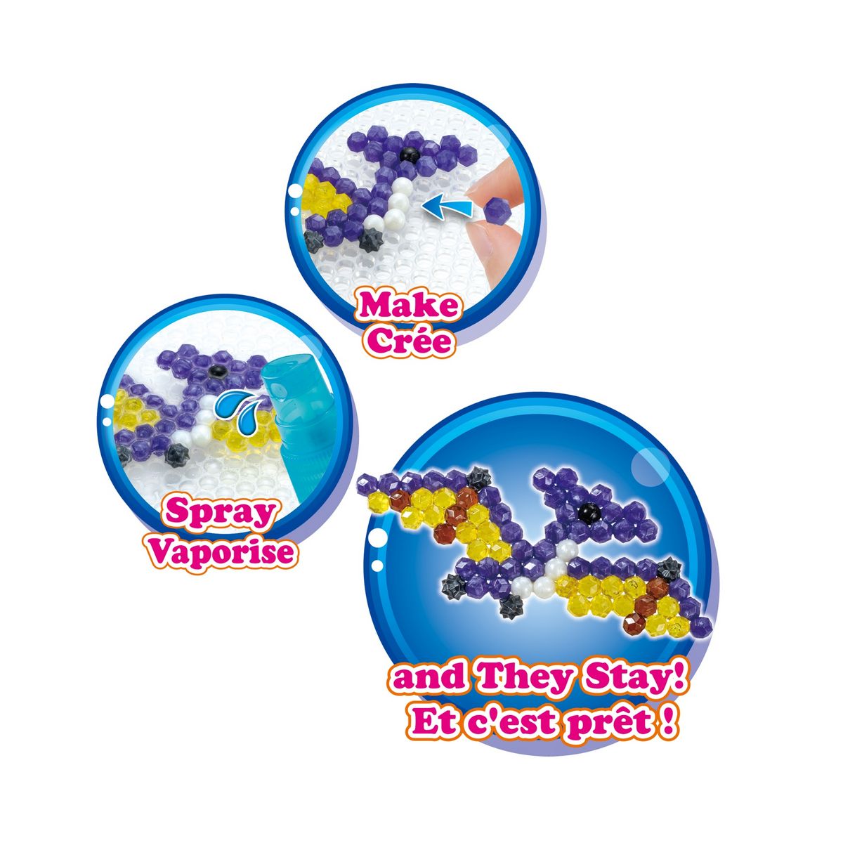 EPOCH Coffret Aquabeads -  La terre des dinosaures