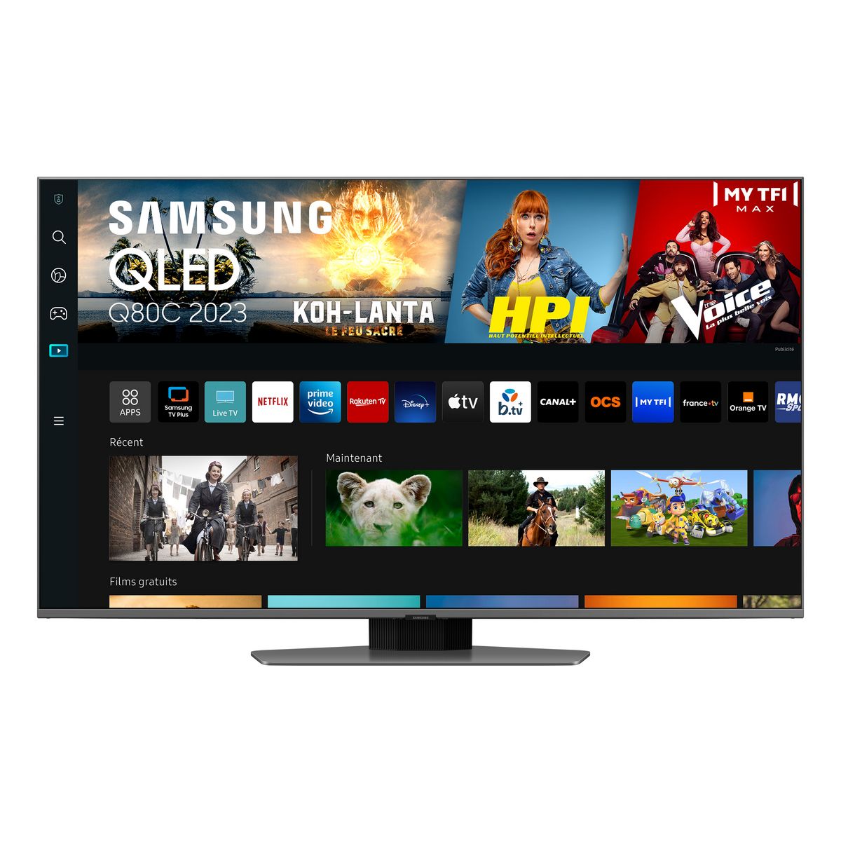 SAMSUNG TQ75Q80CATXXC TV QLED 4K Ultra HD 189 cm Smart TV