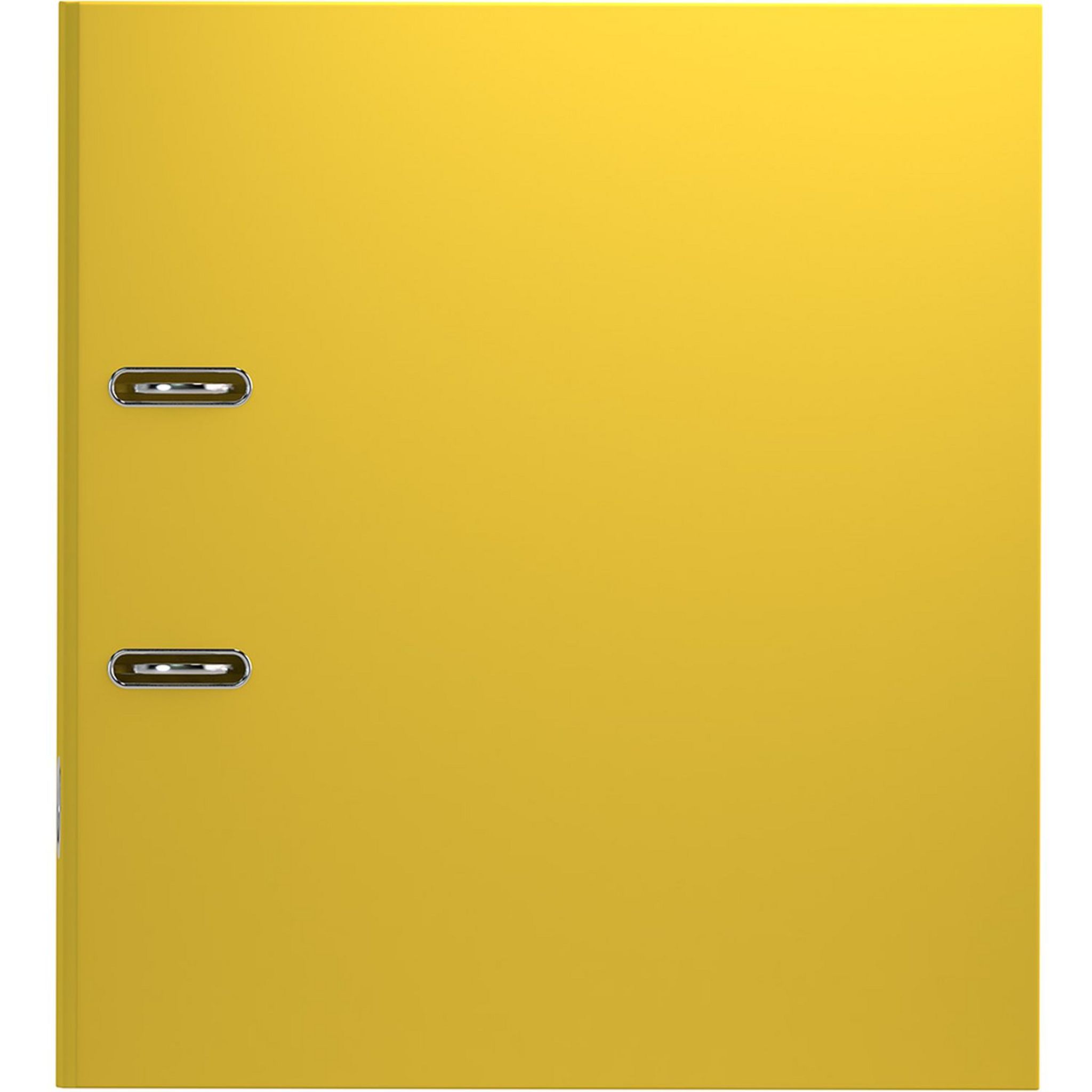 Classeur Archiavor 4 Anneaux A4 Jaune - Couverture Rigide, Élastique Et Intérieur Imprimé
