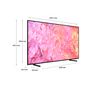 Voir la diapositive 3 : SAMSUNG TQ75Q60CAUXXC TV QLED 4K Ultra HD 189 cm Smart TV