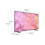 Voir la diapositive 3 : SAMSUNG TQ85Q60CAUXXC TV QLED 4K Ultra HD 214 cm Smart TV