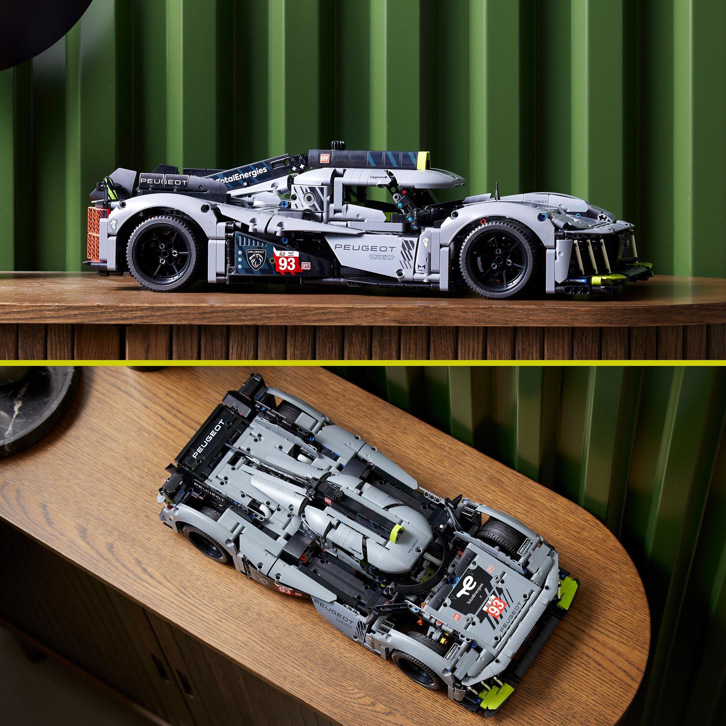 Voir la diapositive 4 : LEGO Technic 42156 - Peugeot 9x8 24H Le Mans Hybrid Hypercar