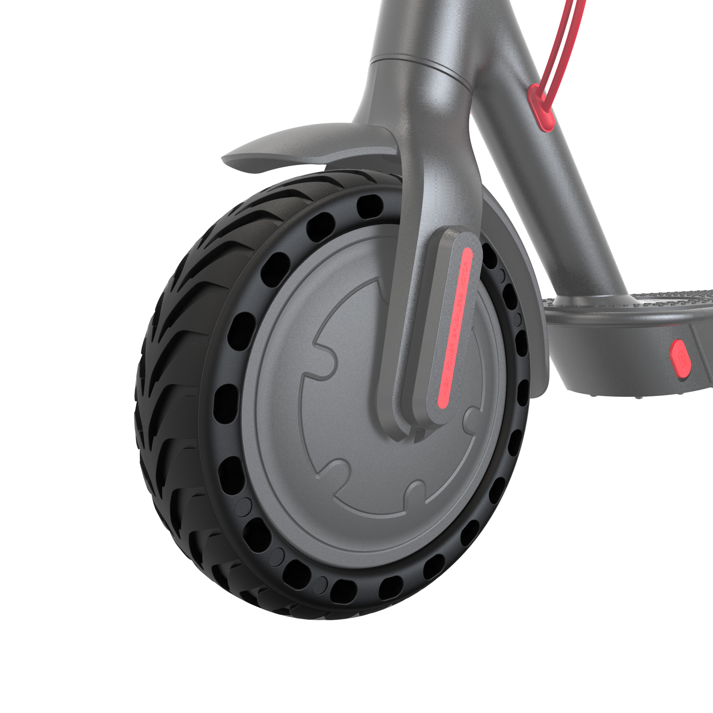 Voir la diapositive 6 : CASR Pneu alvéolé anti crevaison pour trottinette électrique XIAOMI