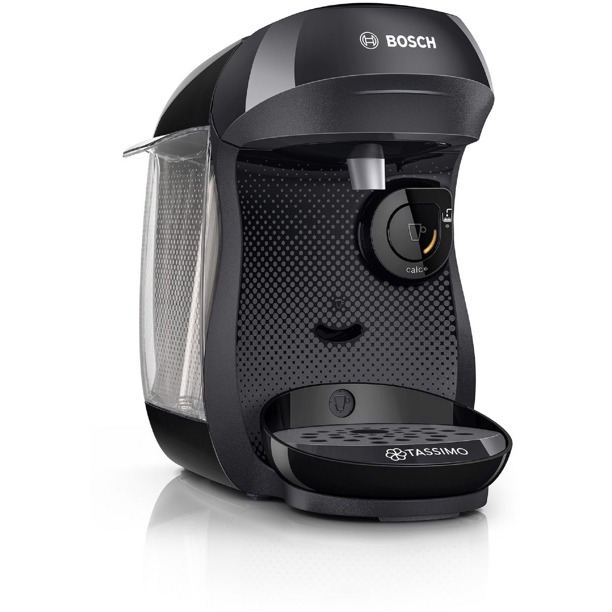 Voir la diapositive 2 : BOSCH Cafetière à dosette expresso Tassimo Happy TAS1002N6 - Noir