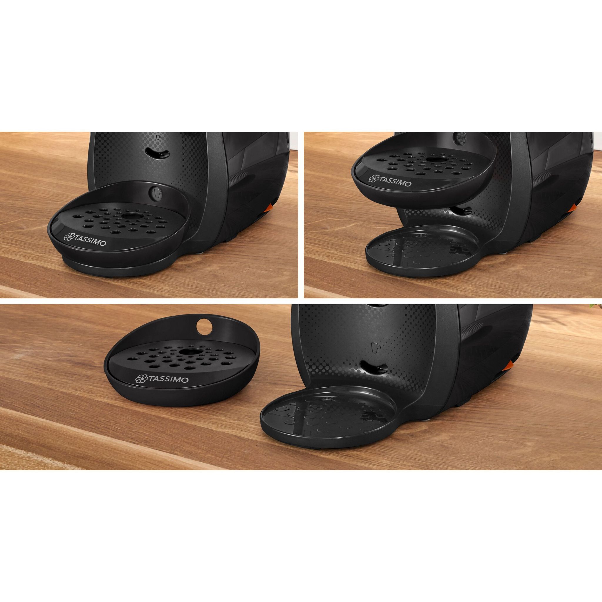 Voir la diapositive 12 : BOSCH Cafetière à dosette expresso Tassimo Happy TAS1002N6 - Noir