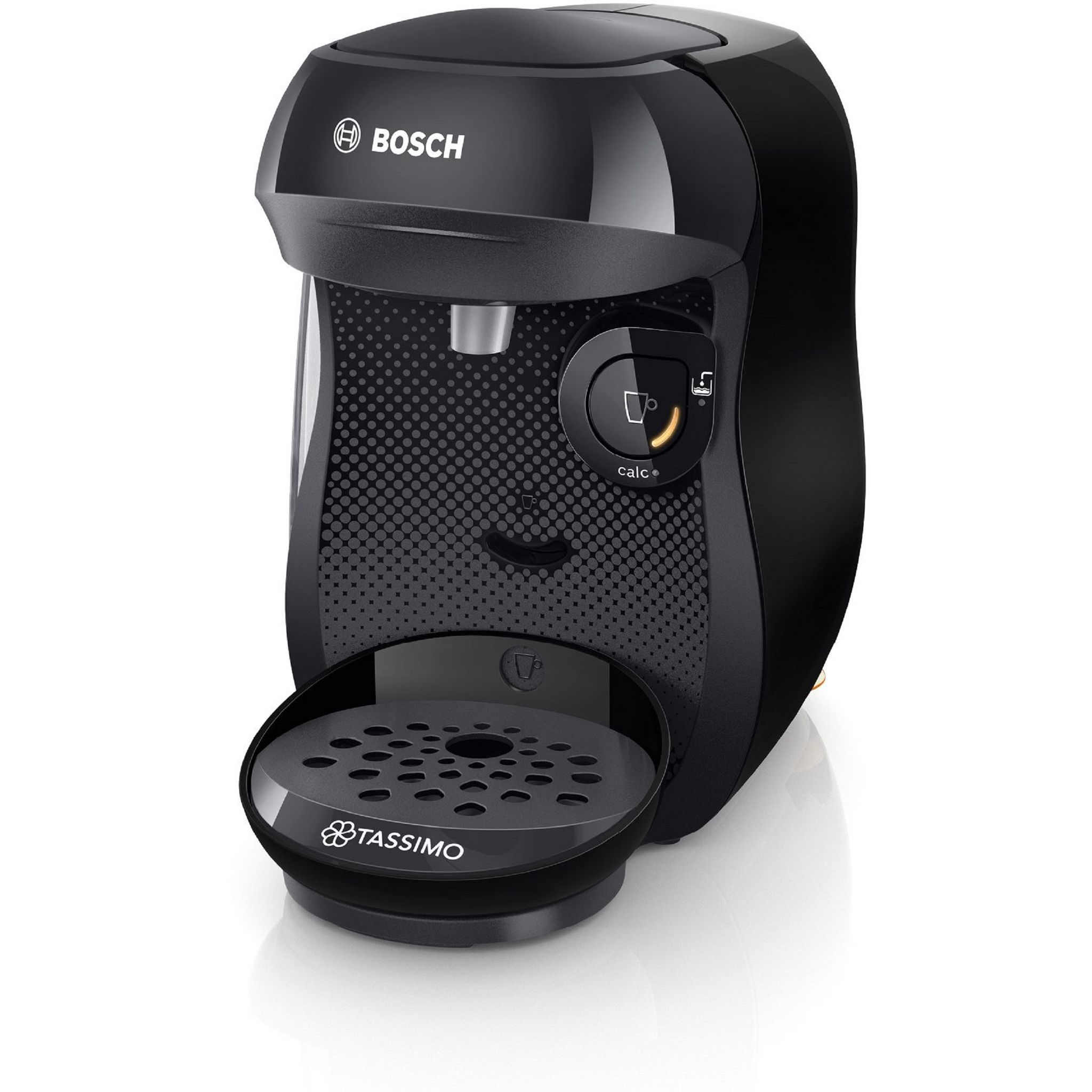 Voir la diapositive 3 : BOSCH Cafetière à dosette expresso Tassimo Happy TAS1002N6 - Noir