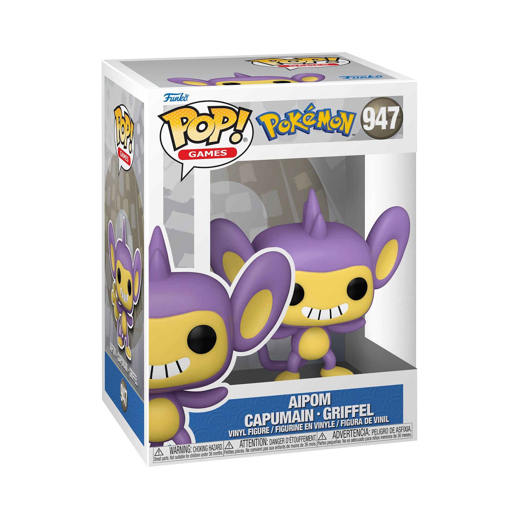 FUNKO Figurine Pop Games Aipom Capumain Pokémon