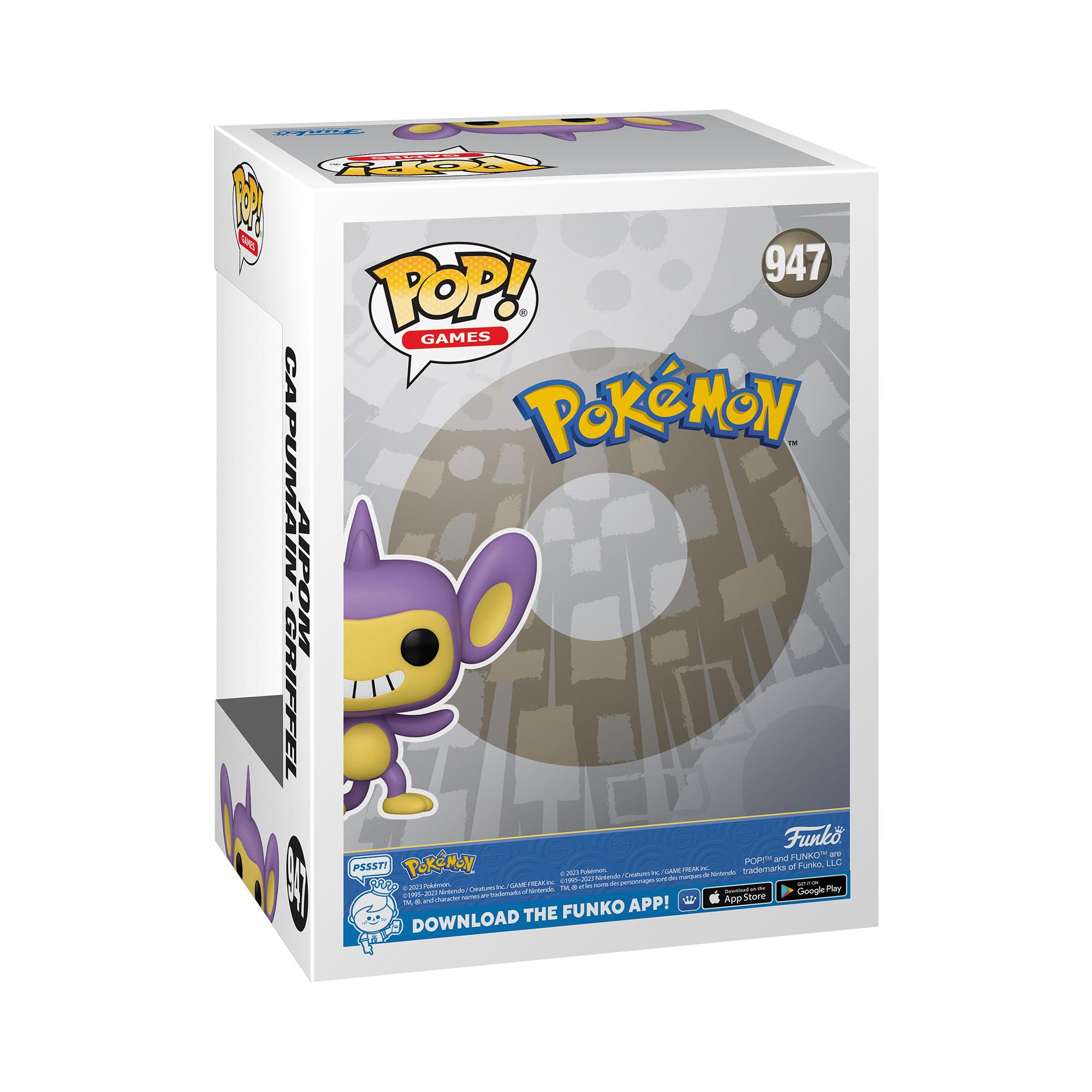 Voir la diapositive 3 : FUNKO Figurine Pop Games Aipom Capumain Pokémon