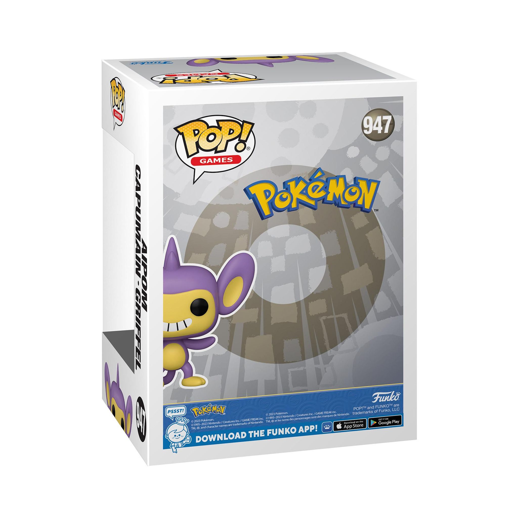 Voir la diapositive 3 : FUNKO Figurine Pop Games Aipom Capumain Pokémon