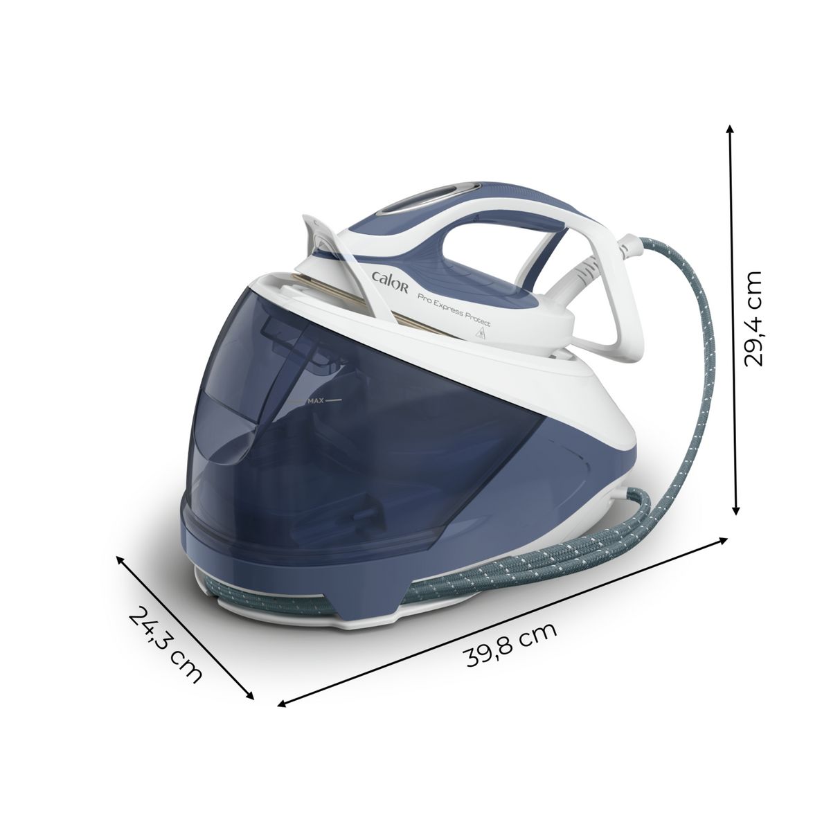 CALOR Centrale vapeur&nbsp; Pro Express Ultimate&nbsp; GV9224C1 - Bleu