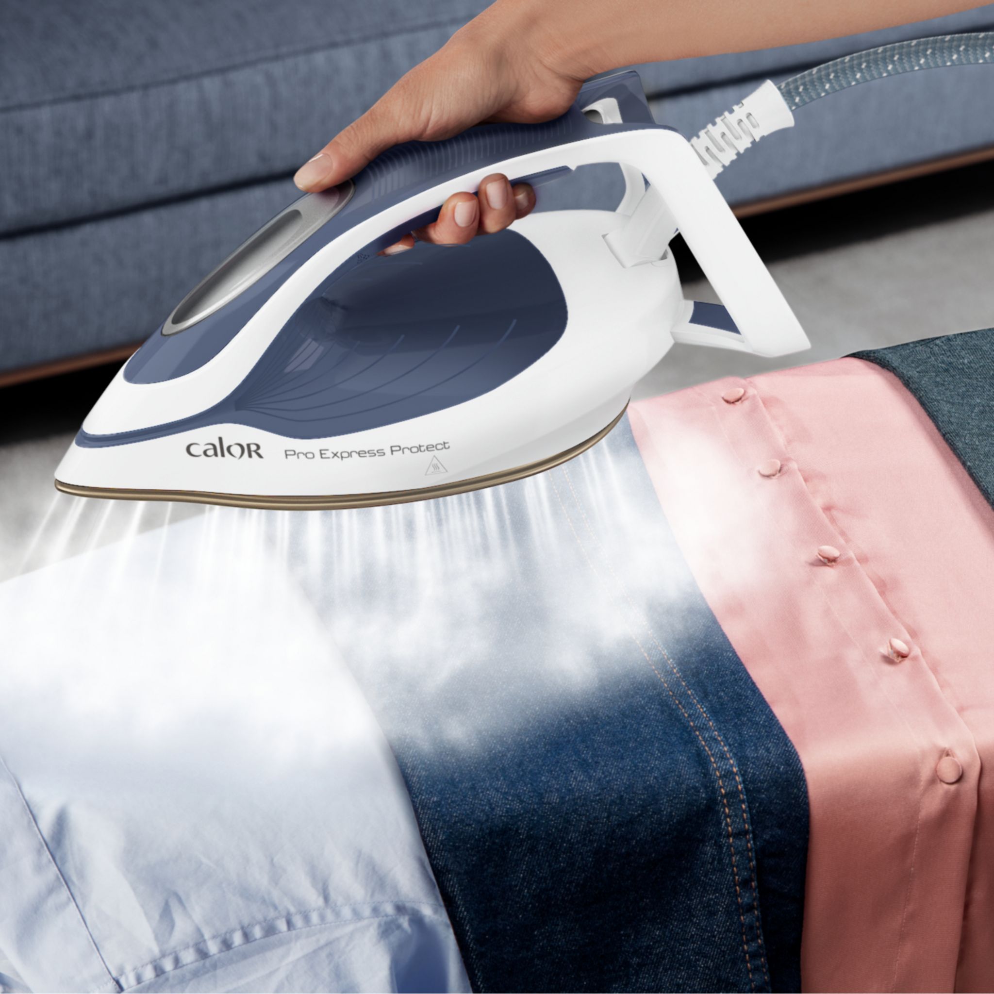 Voir la diapositive 3 : CALOR Centrale vapeur&nbsp; Pro Express Ultimate&nbsp; GV9224C1 - Bleu