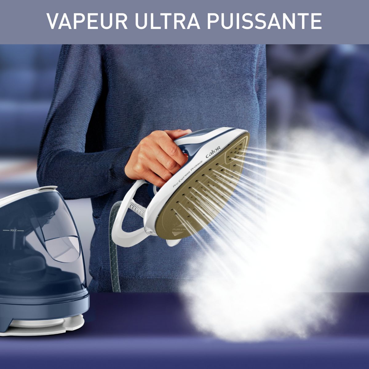 CALOR Centrale vapeur&nbsp; Pro Express Ultimate&nbsp; GV9224C1 - Bleu