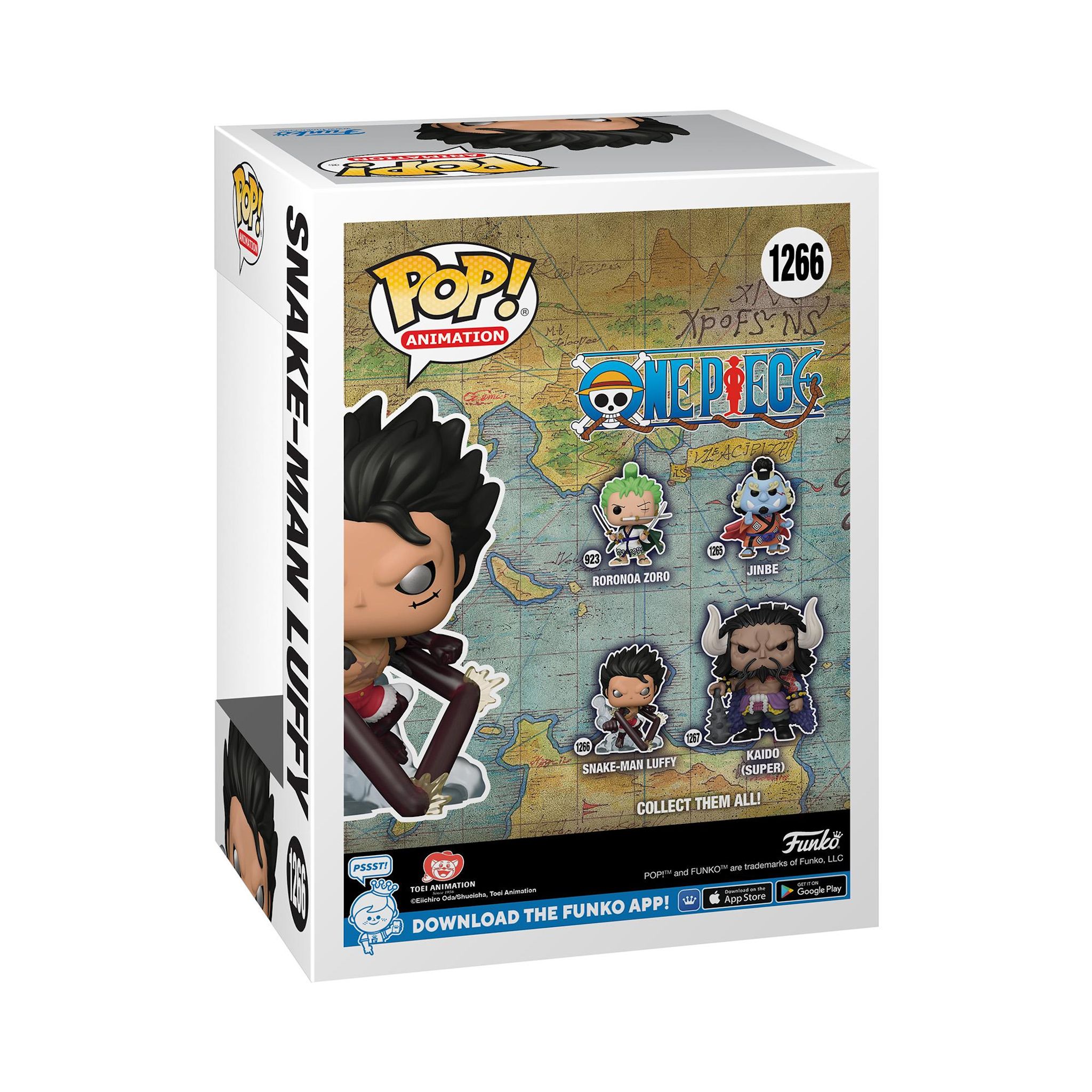 Voir la diapositive 3 : FUNKO Figurine Pop Snake-Man Luffy One Piece