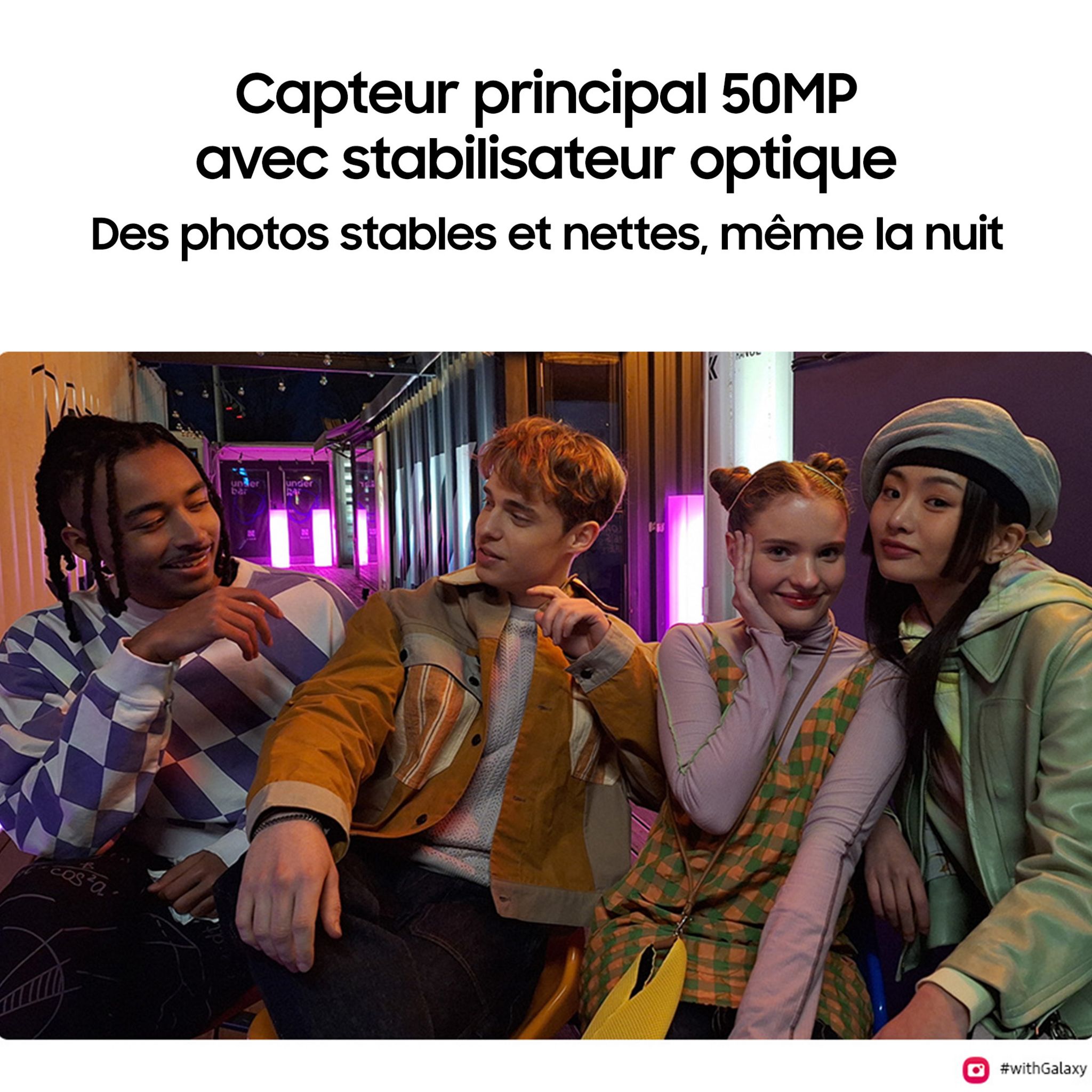 Voir la diapositive 8 : SAMSUNG Galaxy A54 5G 128Go - Lime