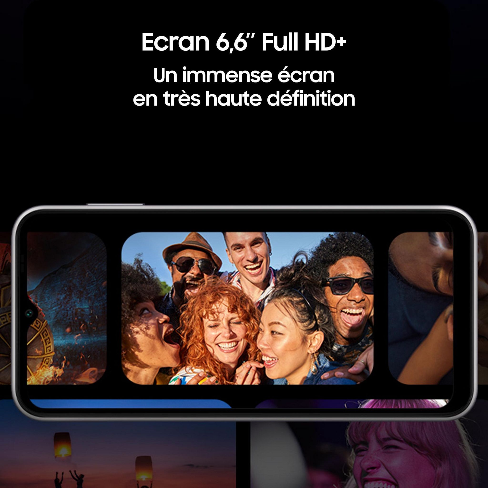 Voir la diapositive 5 : SAMSUNG Galaxy A14 4G 64Go - Noir