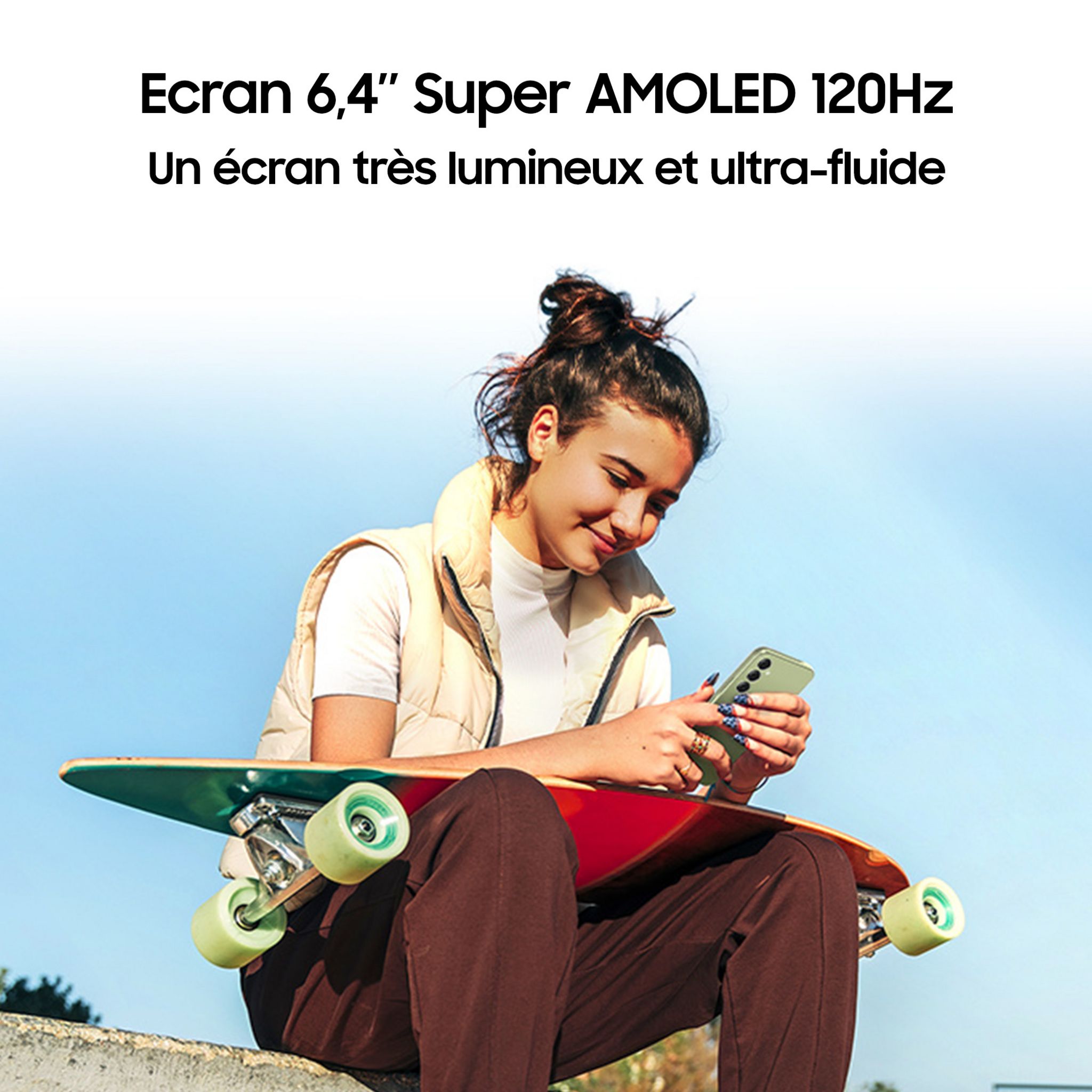 Voir la diapositive 10 : SAMSUNG Galaxy A54 5G 128Go - Lavande