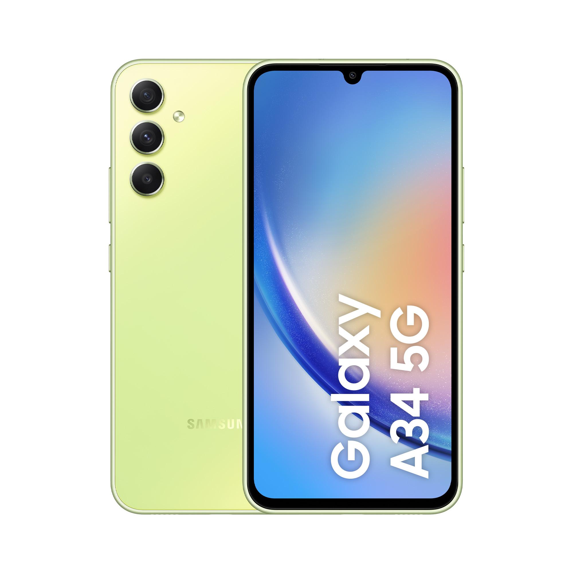 Voir la diapositive 1 : SAMSUNG Galaxy A34 5G 128Go - Lime