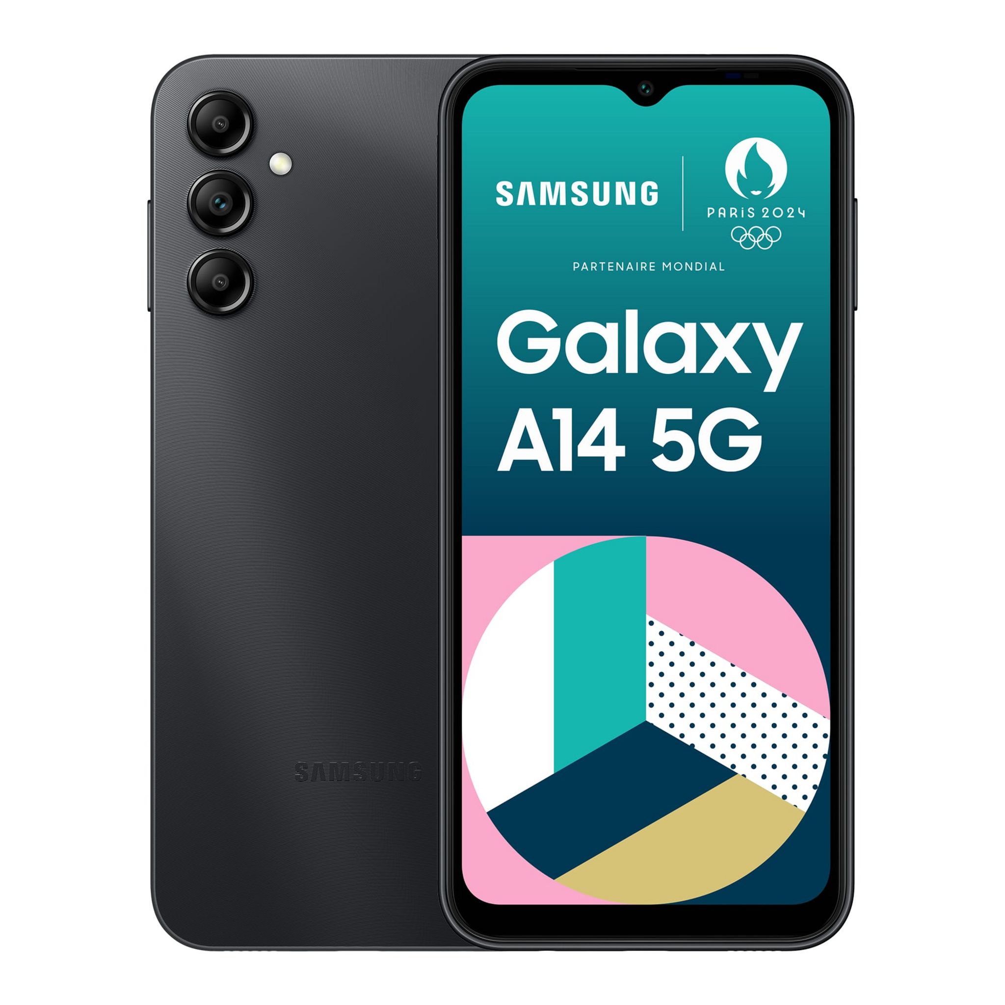 Voir la diapositive 1 : SAMSUNG Galaxy A14 5G 128Go - Noir