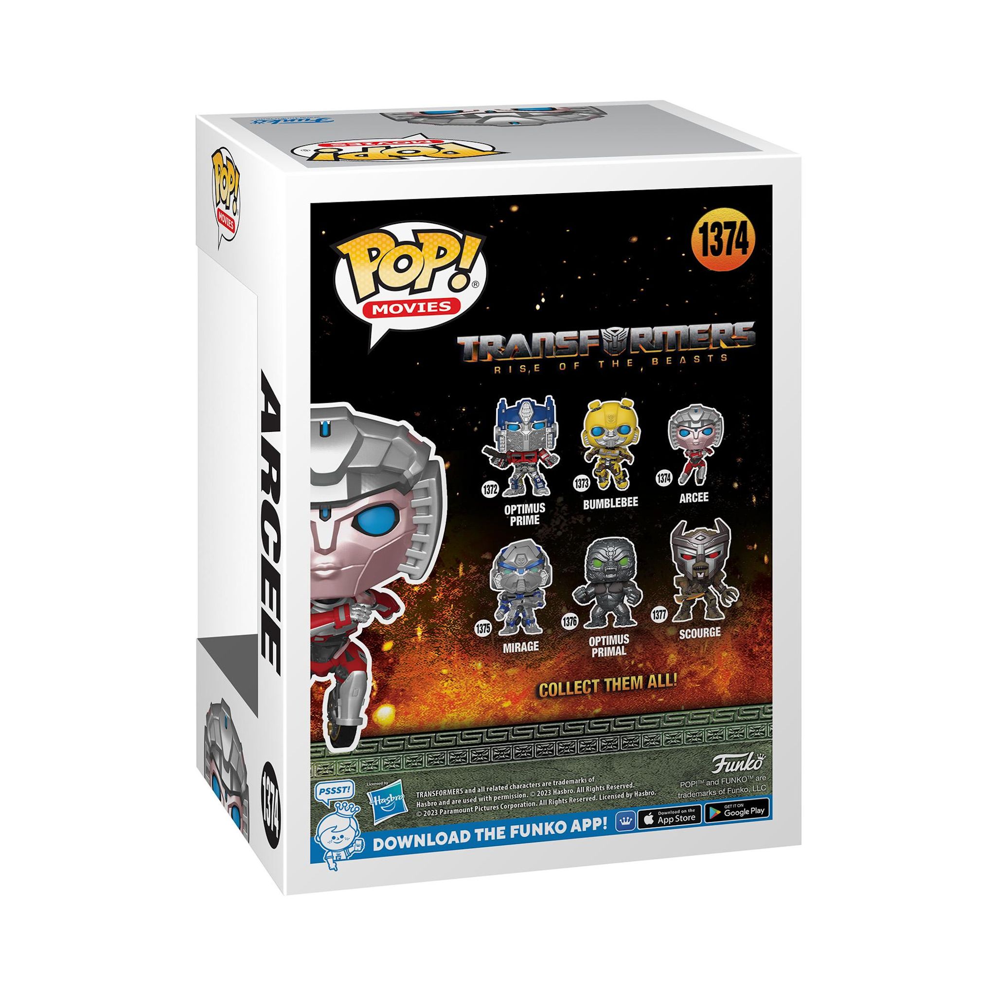 Voir la diapositive 3 : FUNKO Figurine Pop Movies Transformers Arcee