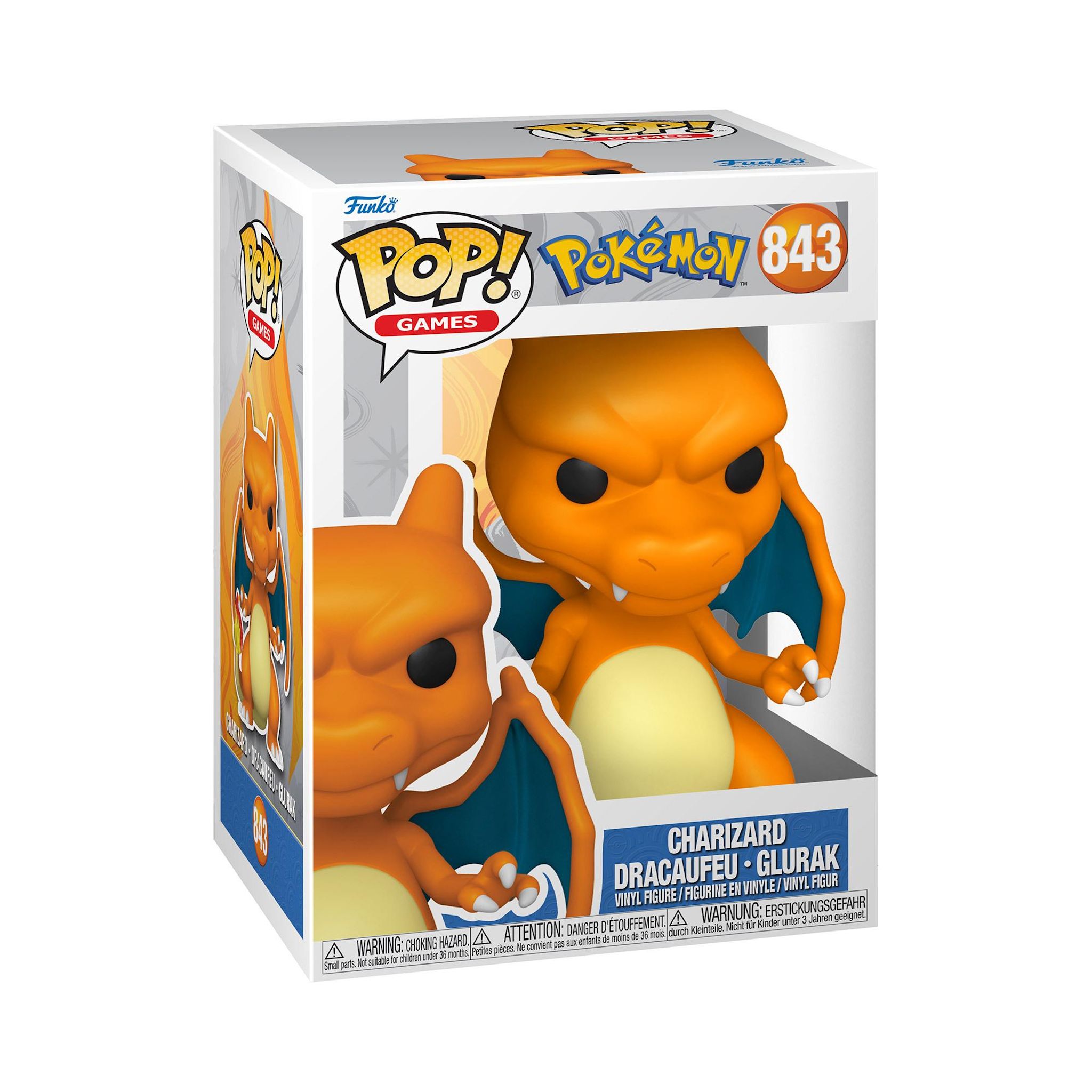 FUNKO Figurine Pop Games Pokémon Dracaufeu