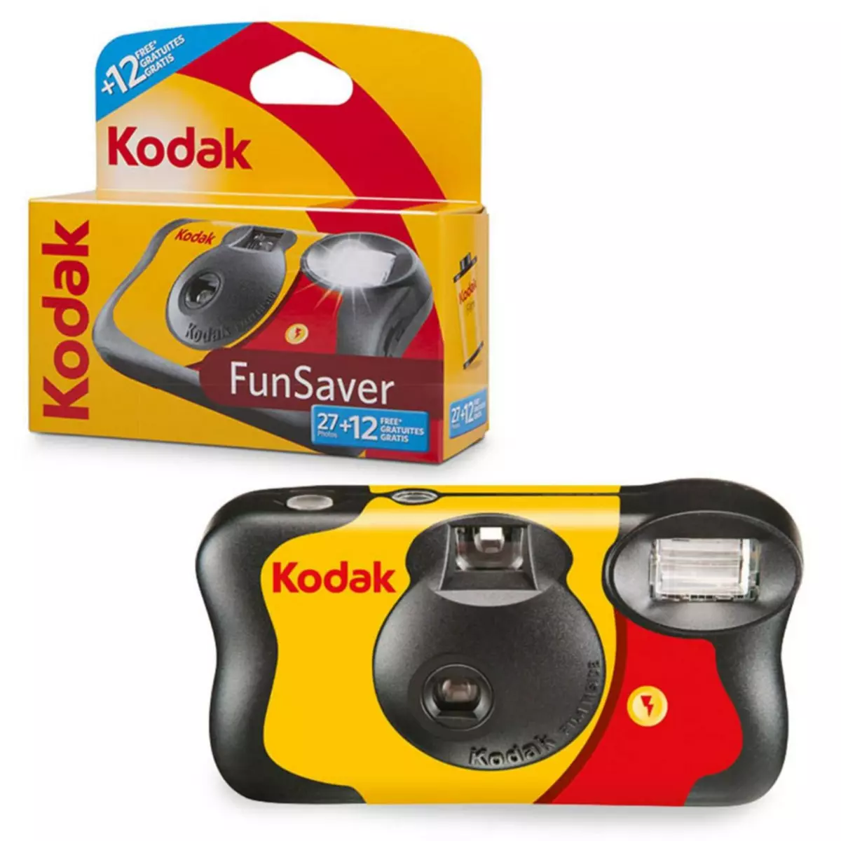 Kodak Appareil photo jetable Fun Flash pas cher - Appareil Photo