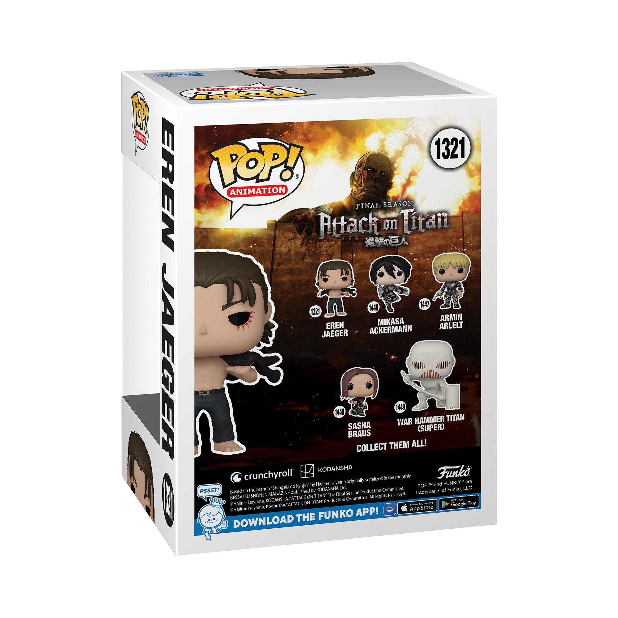 Voir la diapositive 3 : FUNKO Figurine Pop Attaque des Titans S5 Eren Jeager