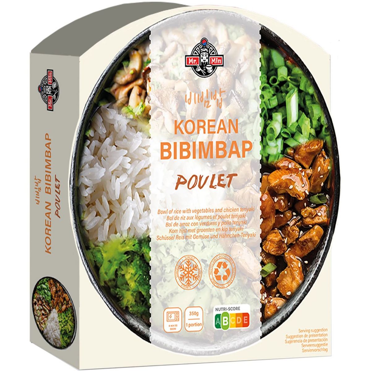 MR MIN Bibimbap Corréen au poulet 330g