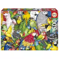 17111 - Puzzles adultes - Puzzle 2000 pièces - Le paradis des perroquets