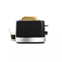 Grille-pain Principio 1 longue fente Moulinex LS1608 - noir