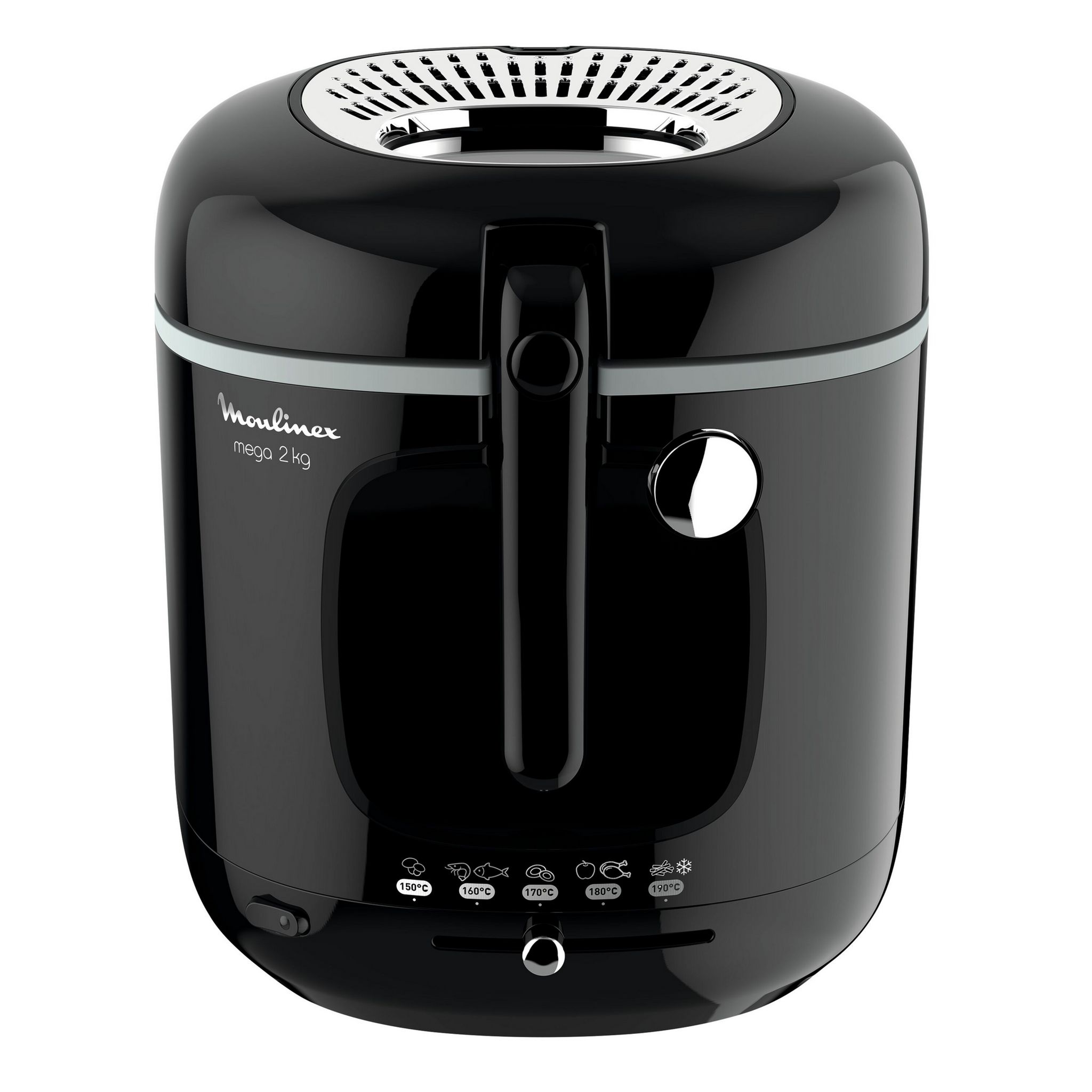 Voir la diapositive 2 : MOULINEX Friteuse électrique AM480870 - Noir