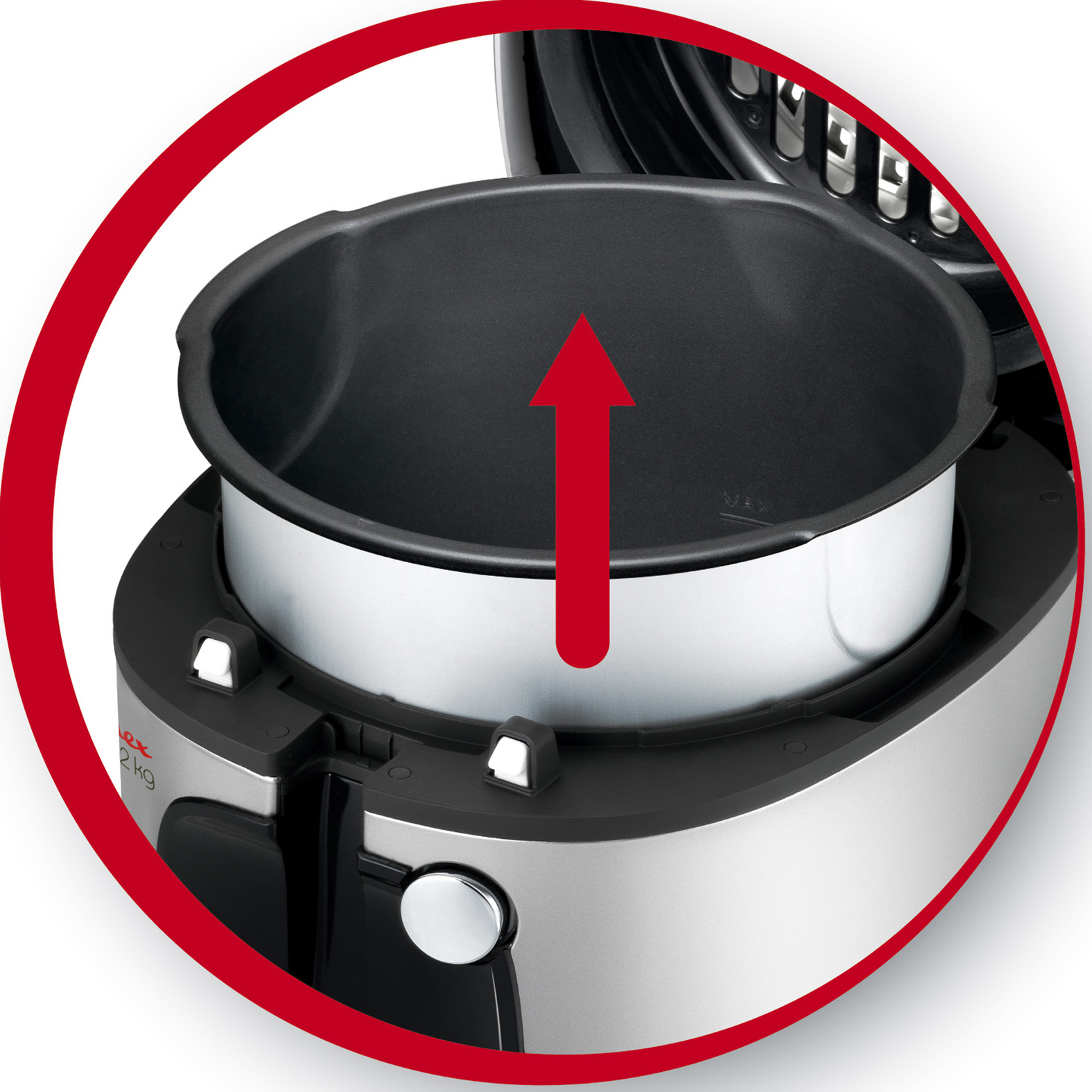 Voir la diapositive 5 : MOULINEX Friteuse électrique AM480870 - Noir