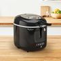 Voir la diapositive 5 : MOULINEX Friteuse électrique AM480870 - Noir