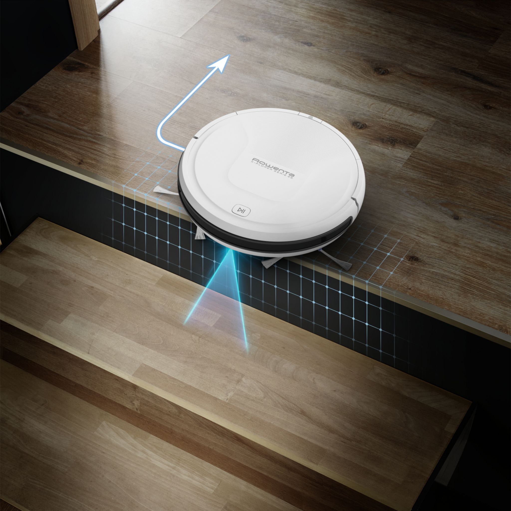 Voir la diapositive 5 : ROWENTA Aspirateur robot connecté A7-YY5181FE - Blanc