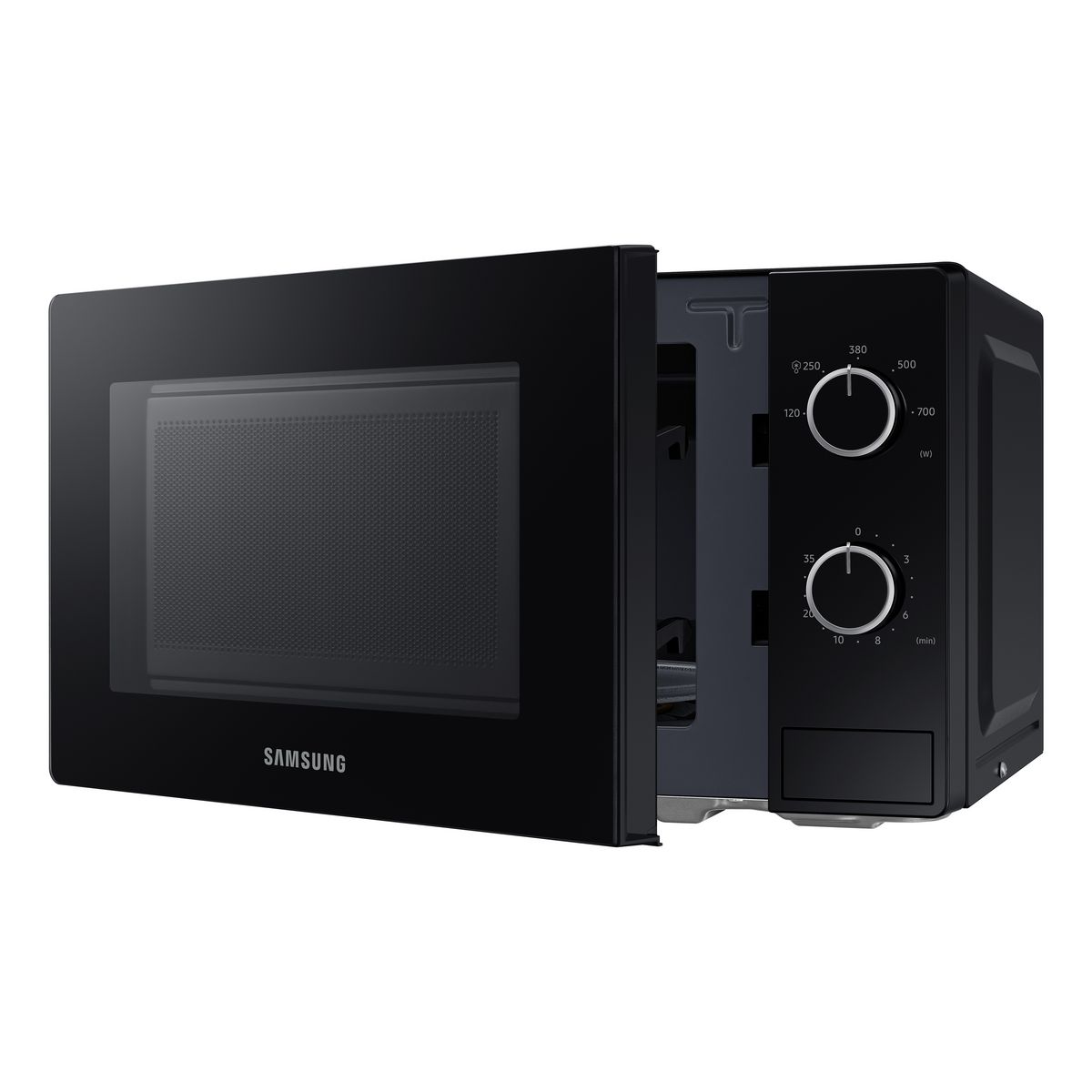 SAMSUNG Micro-ondes monofonction MS20A3010AL, 700 W - Capacité 20 L - Noir